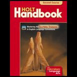 Literature and Language Arts  2nd Course Handbook