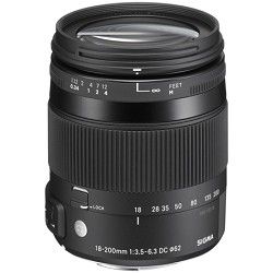 Sigma 18 200mm F3.5 6.3 DC Macro OS HSM Lens for Sigma SLRs