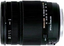 Sigma 18 250mm F3.5 6.3 DC OS HSM Lens for Nikon AF Macro with Optical Stabilize