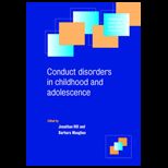 Conduct Disorders in Childhood and Adol.