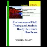 Environmental Field Testing and Analysis Ready Reference Handbook