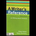 Writers Reference With Writing About Literature