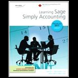 Learning Simply Accounting 2011 by Sage