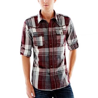I Jeans By Buffalo Woven Shirt, Riely Lion Heart C, Mens