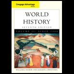 World History, Volume II Cengage Advantage Text Only