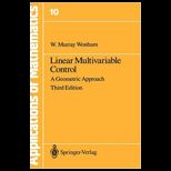 Linear Multivariable Control