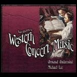 Introduction to Western Concert Music  4 CDs (Software)