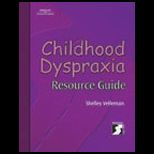 Childhood Apraxia of Speech