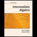 Intermediate Algebra Class Test Edition