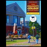 Community College Experience, Brief   With Access