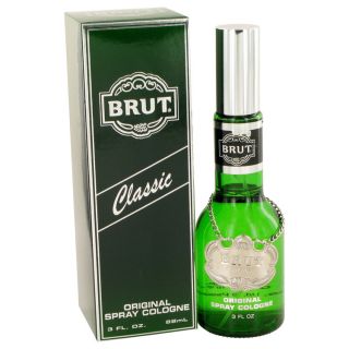 Brut for Men by Faberge Cologne Spray (Original Glass Bottle) 3 oz