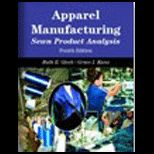 Apparel Manufacturing  Sewn Product Analysis