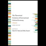 Theoretical Evolution of International Political Economy