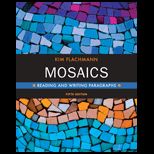Mosaics Reading and Writing Paragraphs