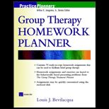 Group Therapy Homework Planner   With CD