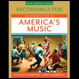 Intro. to Americas Music 4 CDs Only