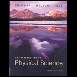 Introduction to Physical Sciences, Reprint (Paper)