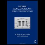 Higher Education Law Policy and Perspectives