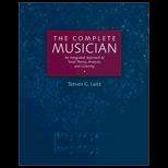 Complete Musician  An Integrated Approach to Tonal Theory, Analysis and Listening   Workbooks 1 and 2 and 8 CDs