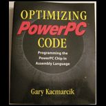 Optimizing PowerPC Code  Programming the PowerPC Chip in Assembly Language