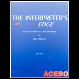 Interpreters Edge  Practical Exercises in Court Interpreting   With 8 CDs