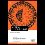 Critical Realism Essential Readings