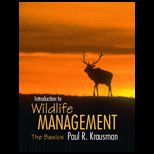 Introduction to Wildlife Management  The Basics