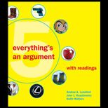 Everythings an Argument With Readings