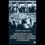 Institutions and Institutional Change
