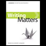 Writing Matters, Tabbed   With Access (Wire)