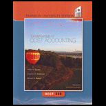 Fundamentals of Cost Accounting (Custom Package)