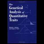Genetic Analysis of Quantitative Traits