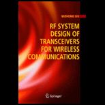 RF System Design of Transceivers for Wireless Communications