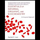 Essentials of General, Organic, and Biochemistry   Study Guide