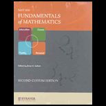 Fundamentals of Mathematics (Custom)