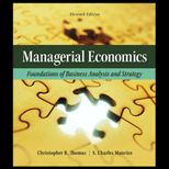 Managerial Economics Foundations of Business Analysis and Strategy