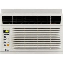 LG 6,000 BTU Window Mounted Air Conditioner with Remote Control (115 volts)