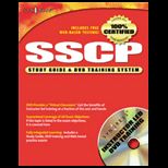 SSCP Study Guide and DVD Training System / With CD ROM