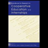 Handbook for Research in Cooperative Education And Internships