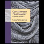 Contemporary Trigonometry   With Cd and Student Solution Manual