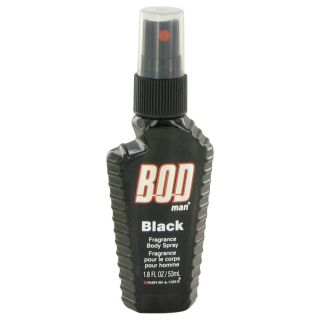 Bod Man Black for Men by Parfums De Coeur Body Spray 1.8 oz