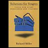 Solutions for Singers  Tools for Performers and Teachers