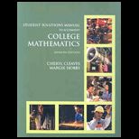 College Mathematics   With Student Solution Manual