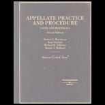 Appellate Practice and Procedure Cases and Materials