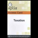 Taxation   Aplia Its Card (Semester)