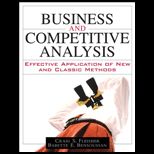 Business and Competitive Analysis (Paper)