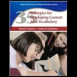 30 Strategies for Developing Content Area Vocabulary