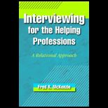 Interviewing for Helping Professions
