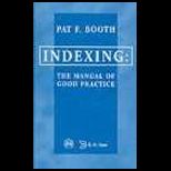 Indexing  The Manual of Good Practice