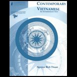 Contemporary Vietnamese  An Intermediate With 4 Audio Tapes